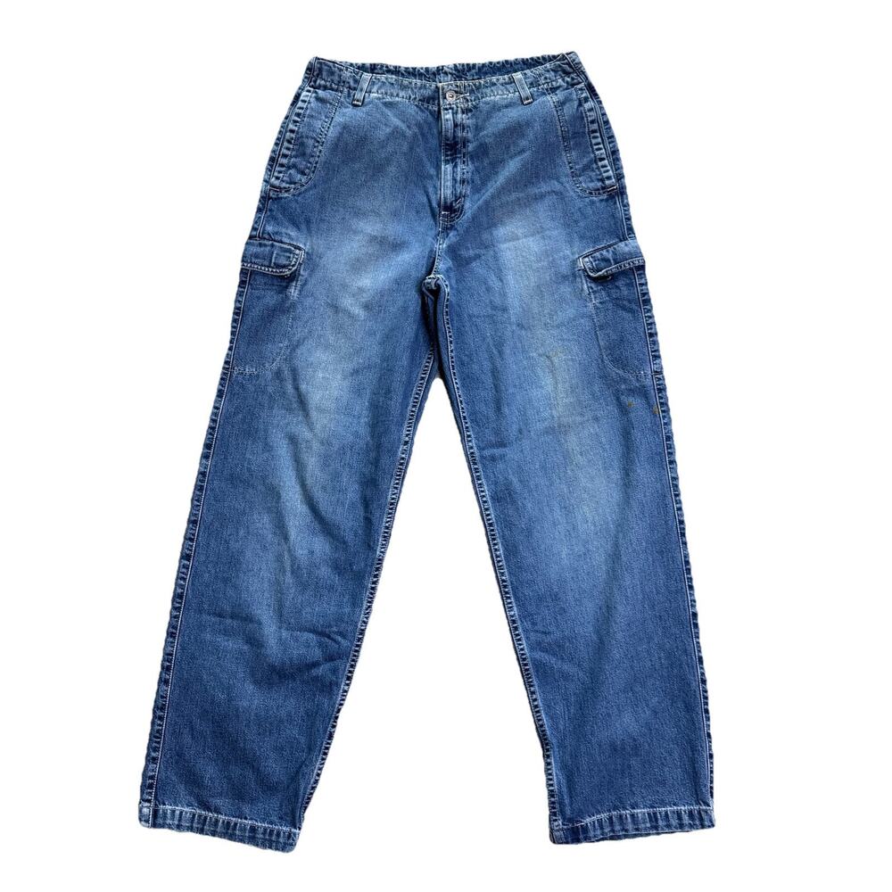 Vintage Levi’s Dry Goods Jeans 581 Men’s 33x32 Cargo Denim Baggy Skater Pants